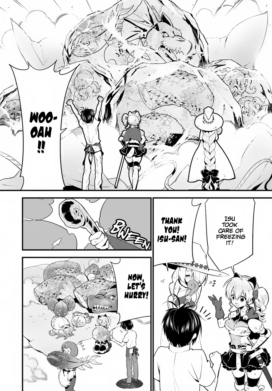 Isekai desu ga Mamono Saibai shiteimasu. Chapter 12 page 8 - Chapter 12: Finals