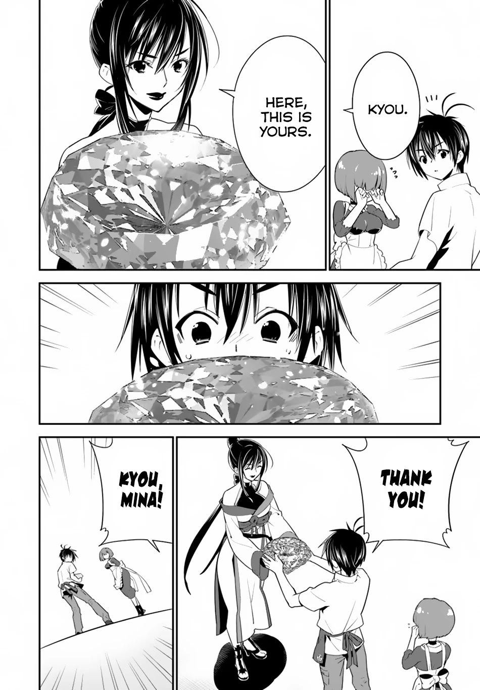 Isekai desu ga Mamono Saibai shiteimasu. Chapter 13 page 28 - Chapter 13: Taste of Home