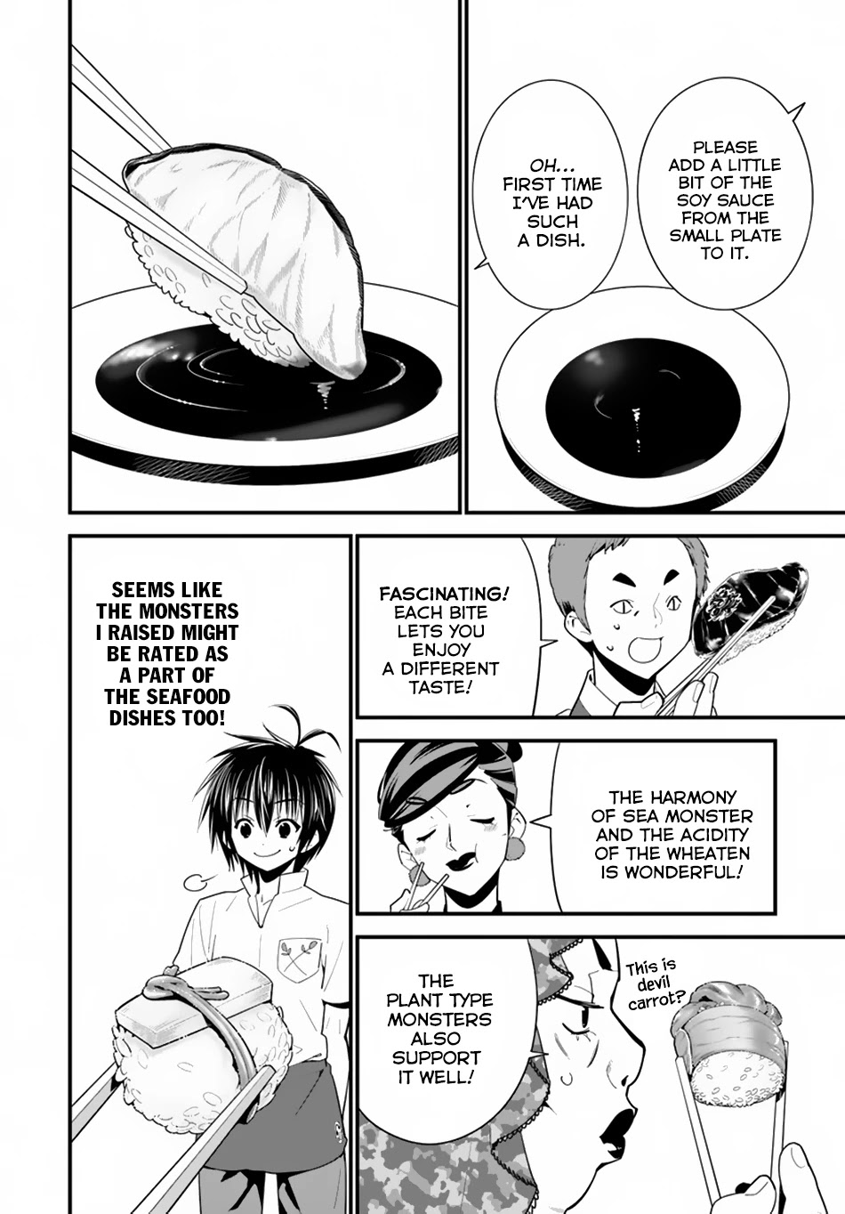 Isekai desu ga Mamono Saibai shiteimasu. Chapter 13 page 4 - Chapter 13: Taste of Home