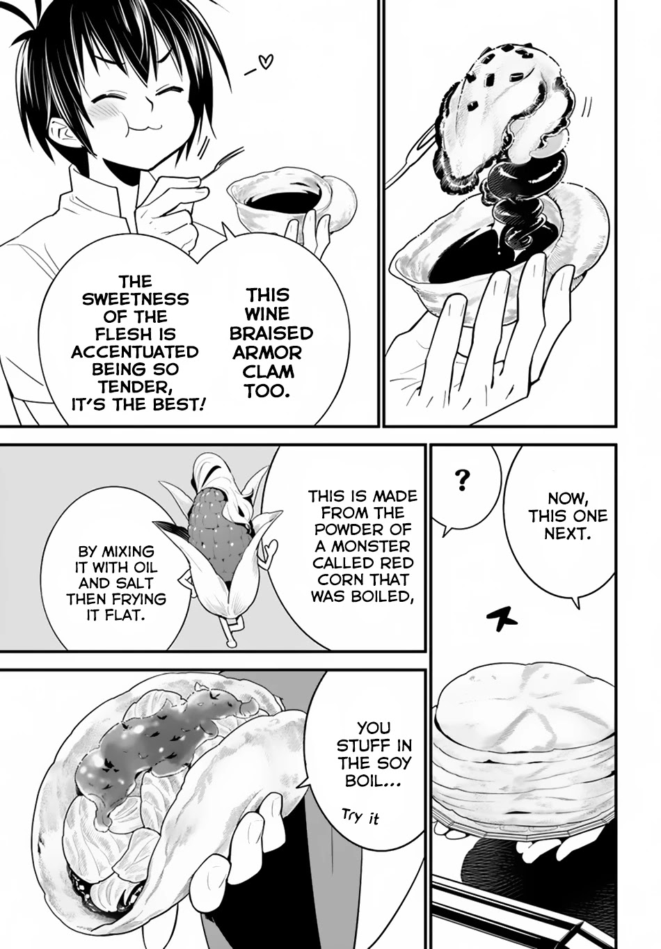 Isekai desu ga Mamono Saibai shiteimasu. Chapter 14 page 12 - Chapter 14: Netzach Continent