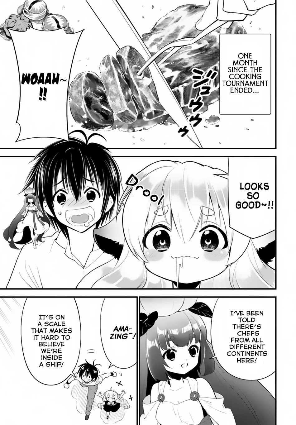 Isekai desu ga Mamono Saibai shiteimasu. Chapter 14 page 2 - Chapter 14: Netzach Continent