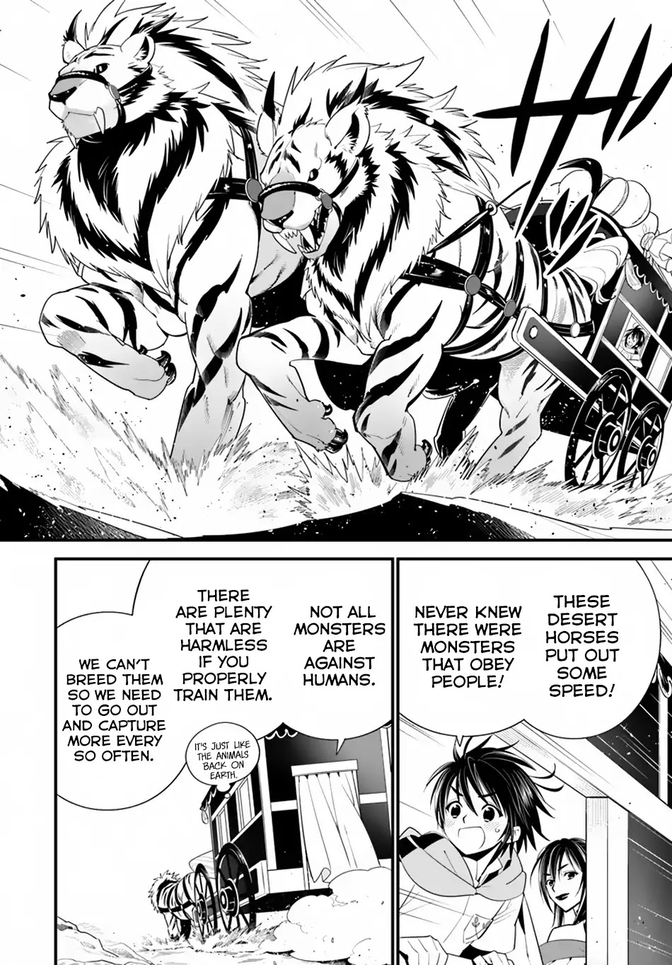 Isekai desu ga Mamono Saibai shiteimasu. Chapter 15 page 6 - Chapter 15: Desert Continent