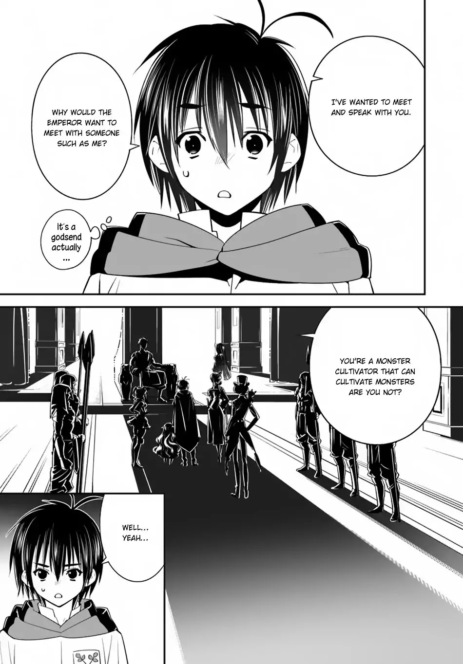 Isekai desu ga Mamono Saibai shiteimasu. Chapter 16 page 11 - Chapter 16: Heroic Emperor