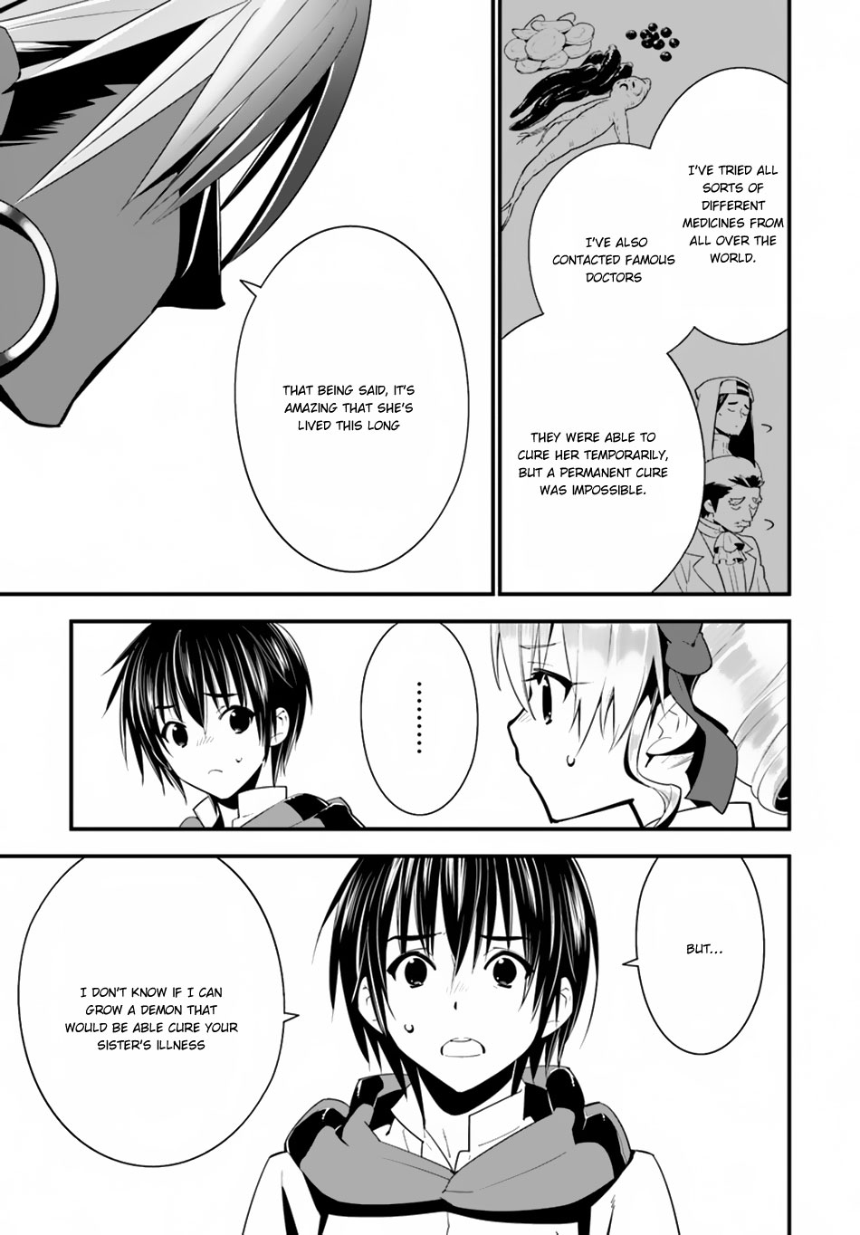 Isekai desu ga Mamono Saibai shiteimasu. Chapter 17.1 page 4 - Chapter 17.1: The Remedy