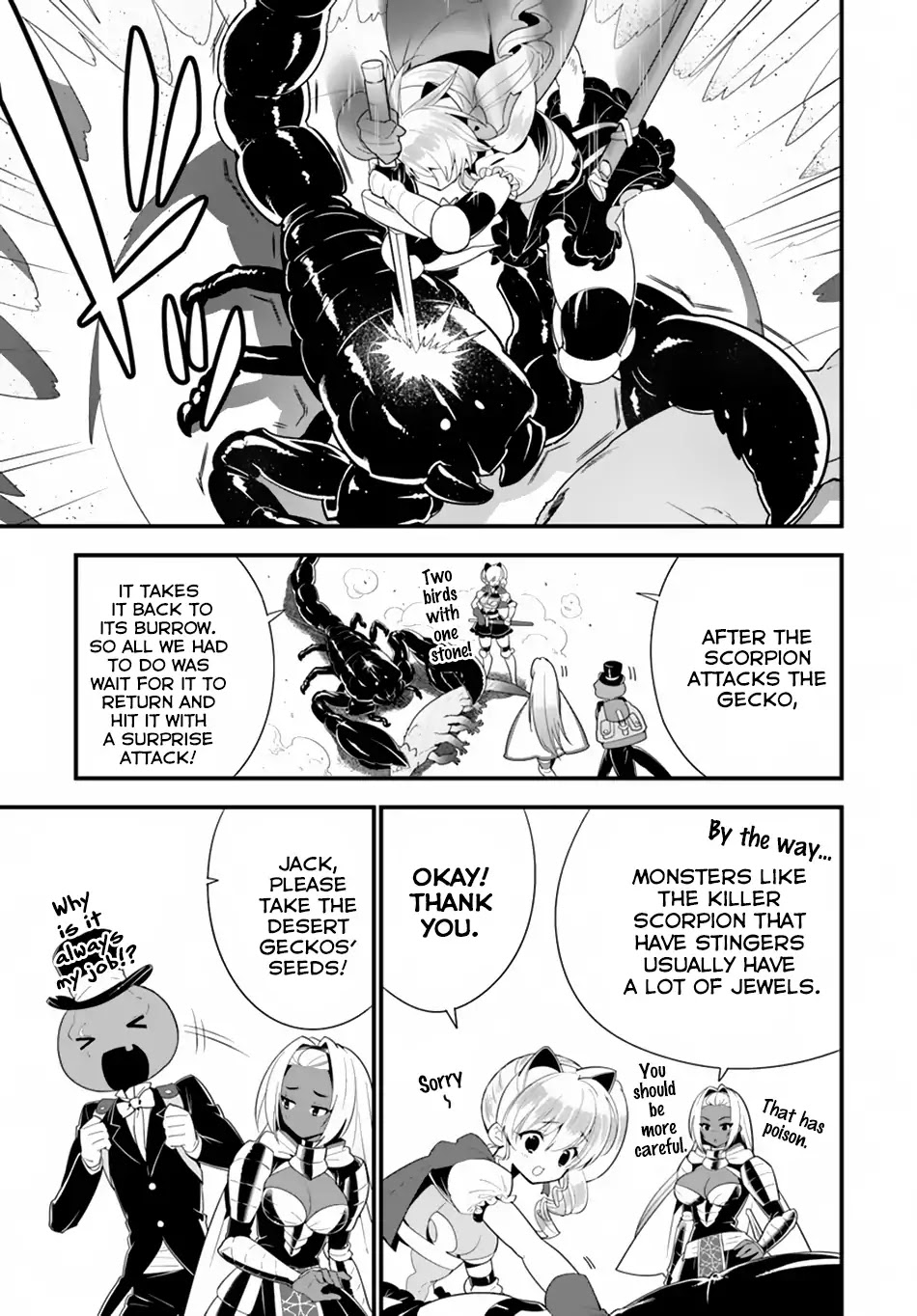 Isekai desu ga Mamono Saibai shiteimasu. Chapter 18 page 10 - Chapter 18: In Search Of Seeds
