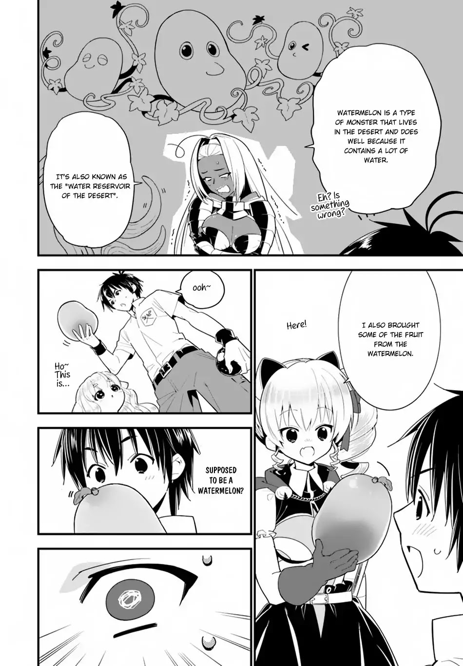 Isekai desu ga Mamono Saibai shiteimasu. Chapter 19 page 21 - Chapter 19: Emperor's Sisters