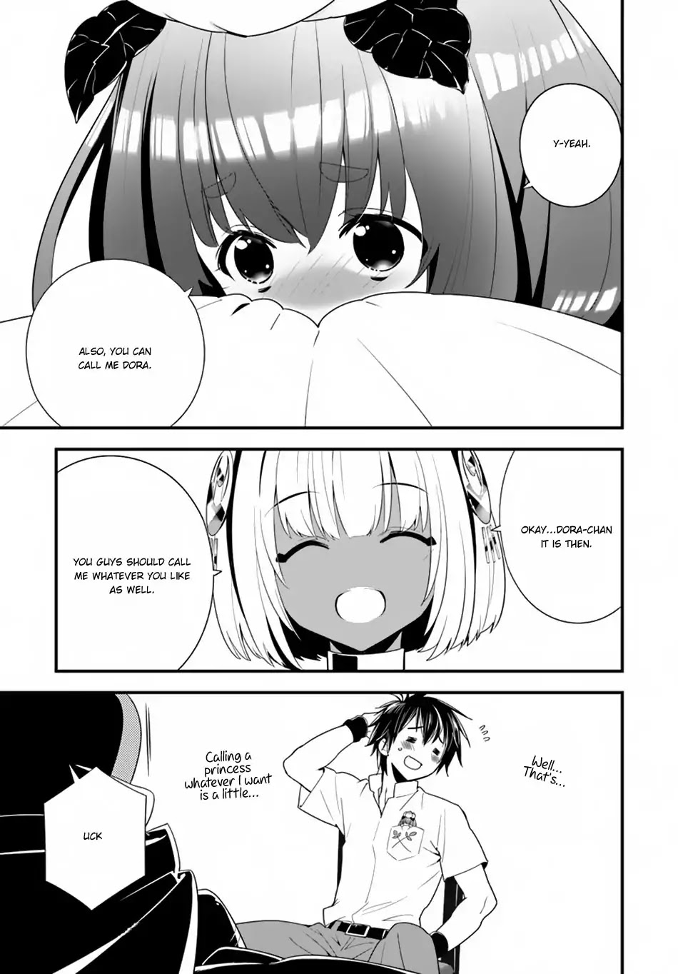 Isekai desu ga Mamono Saibai shiteimasu. Chapter 19 page 8 - Chapter 19: Emperor's Sisters