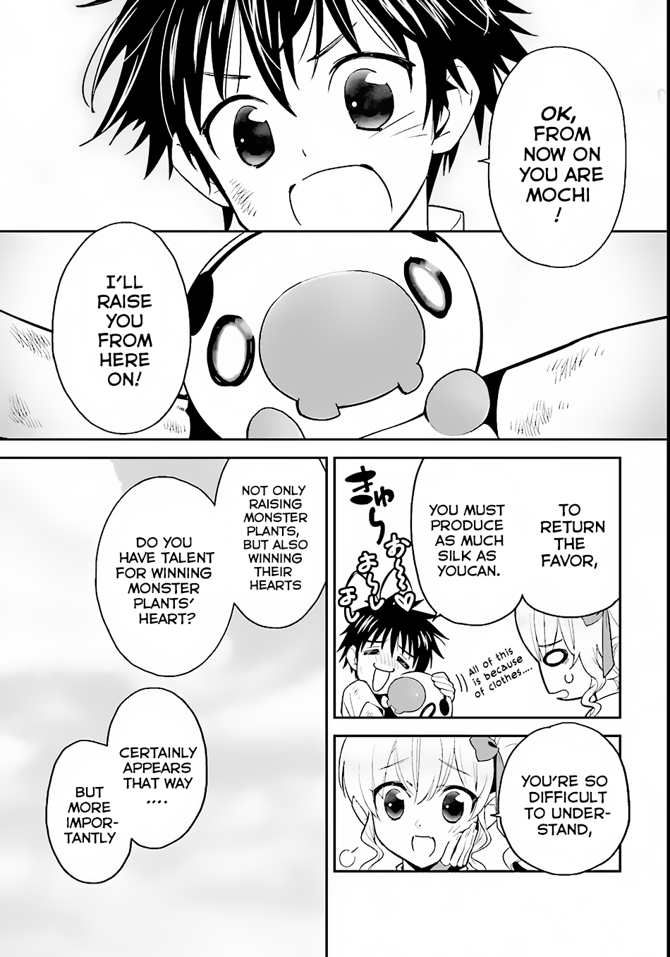 Isekai desu ga Mamono Saibai shiteimasu. Chapter 2 page 10 - Chapter 2