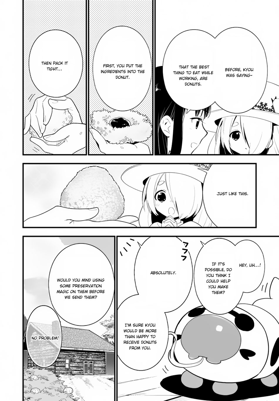 Isekai desu ga Mamono Saibai shiteimasu. Chapter 20 page 21 - Chapter 20: The Miraculous Cure
