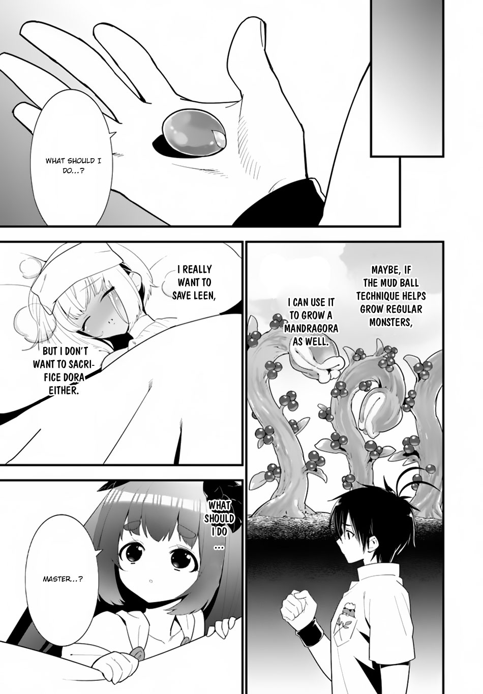 Isekai desu ga Mamono Saibai shiteimasu. Chapter 20 page 22 - Chapter 20: The Miraculous Cure