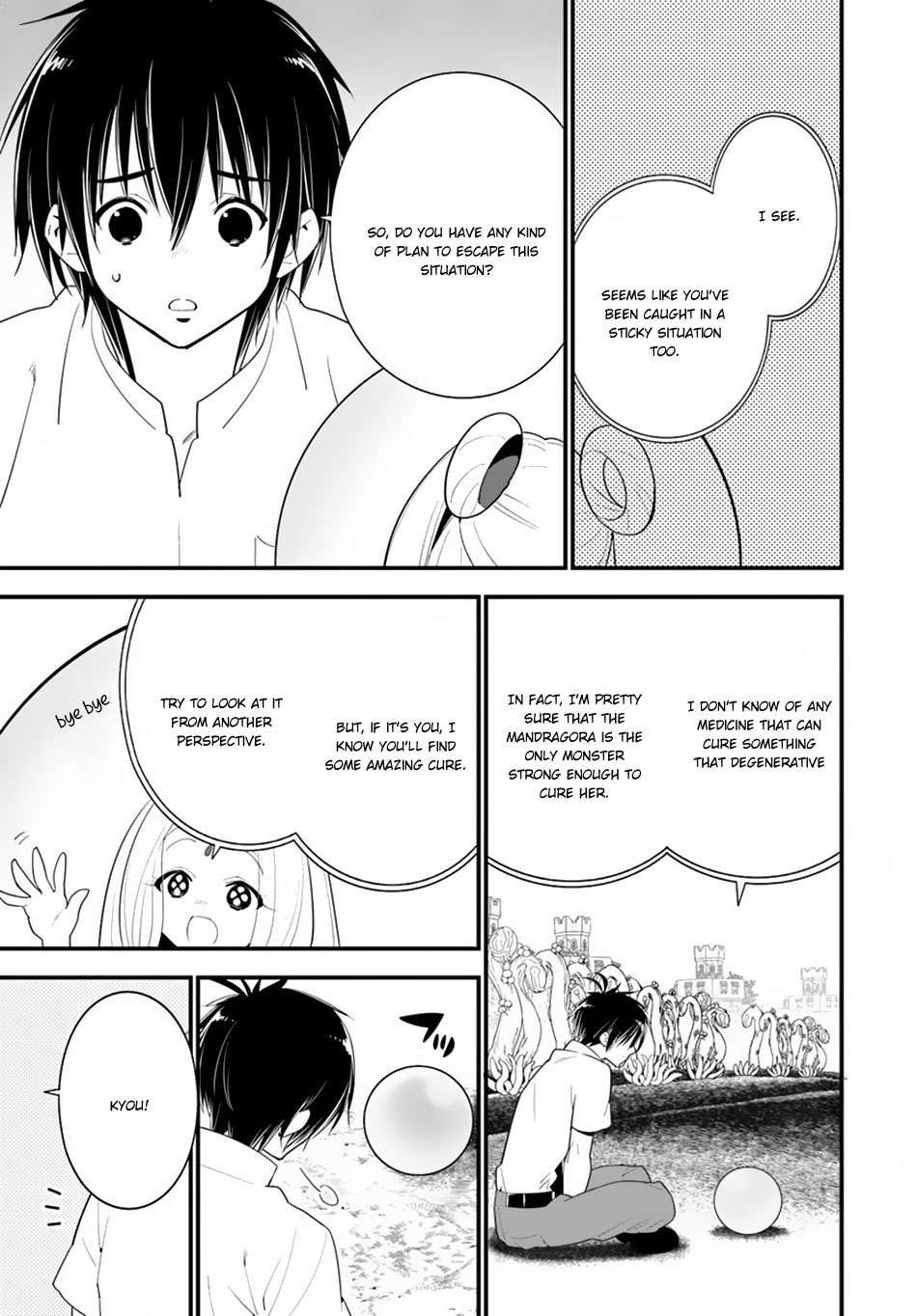 Isekai desu ga Mamono Saibai shiteimasu. Chapter 20 page 26 - Chapter 20: The Miraculous Cure