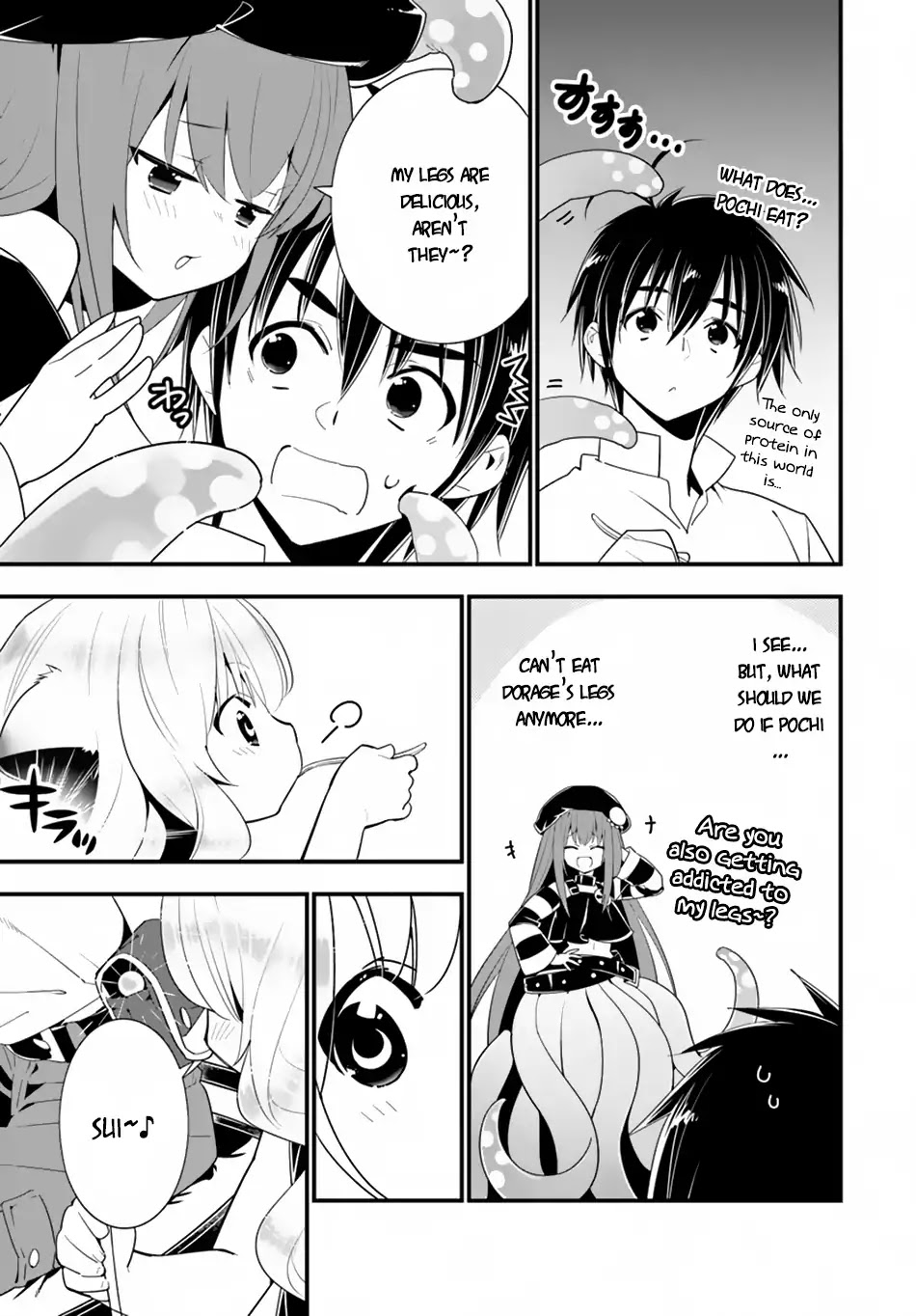 Isekai desu ga Mamono Saibai shiteimasu. Chapter 22 page 9 - Chapter 22: Departure Permit