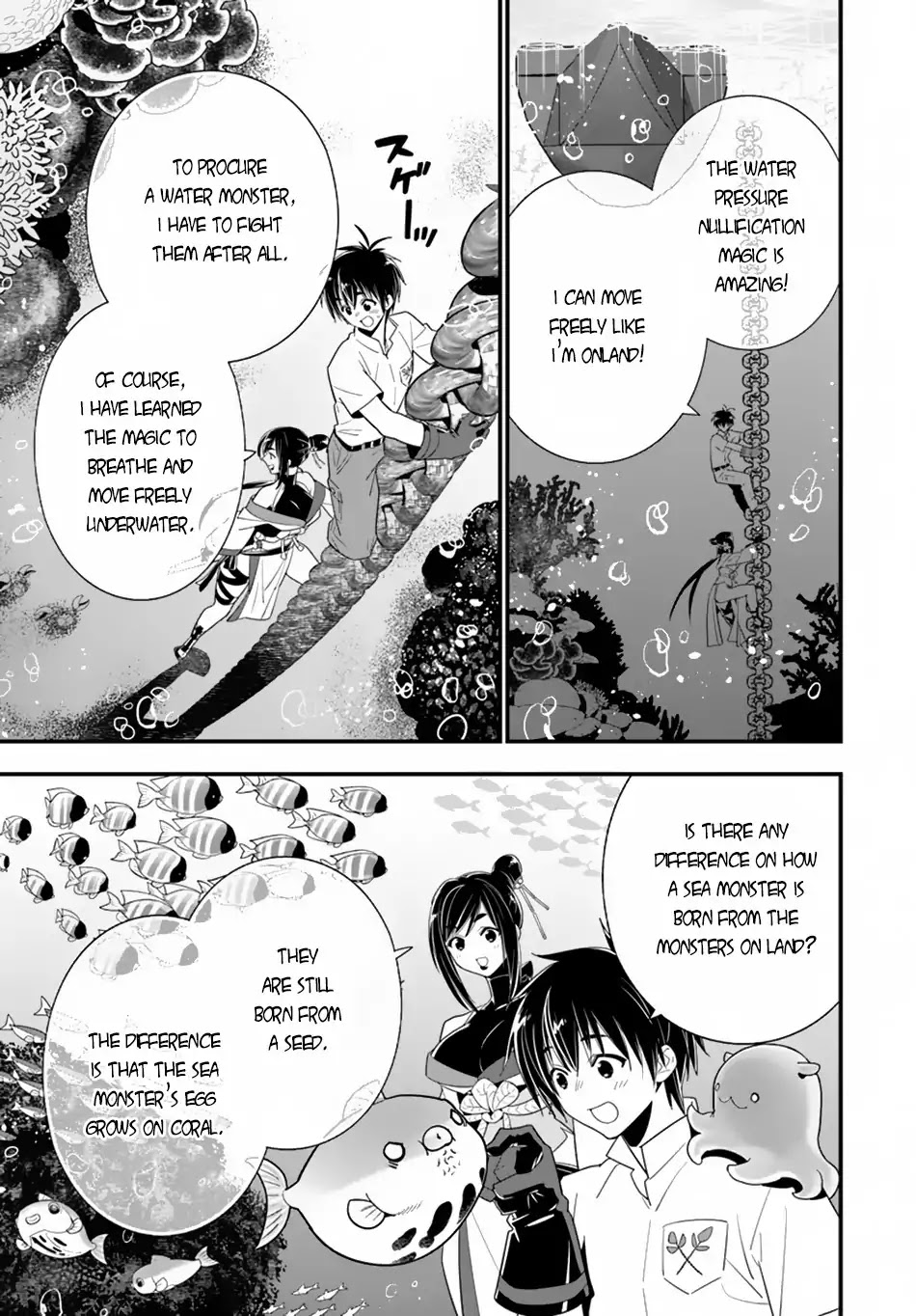 Isekai desu ga Mamono Saibai shiteimasu. Chapter 23 page 12 - Chapter 23: A big Egg