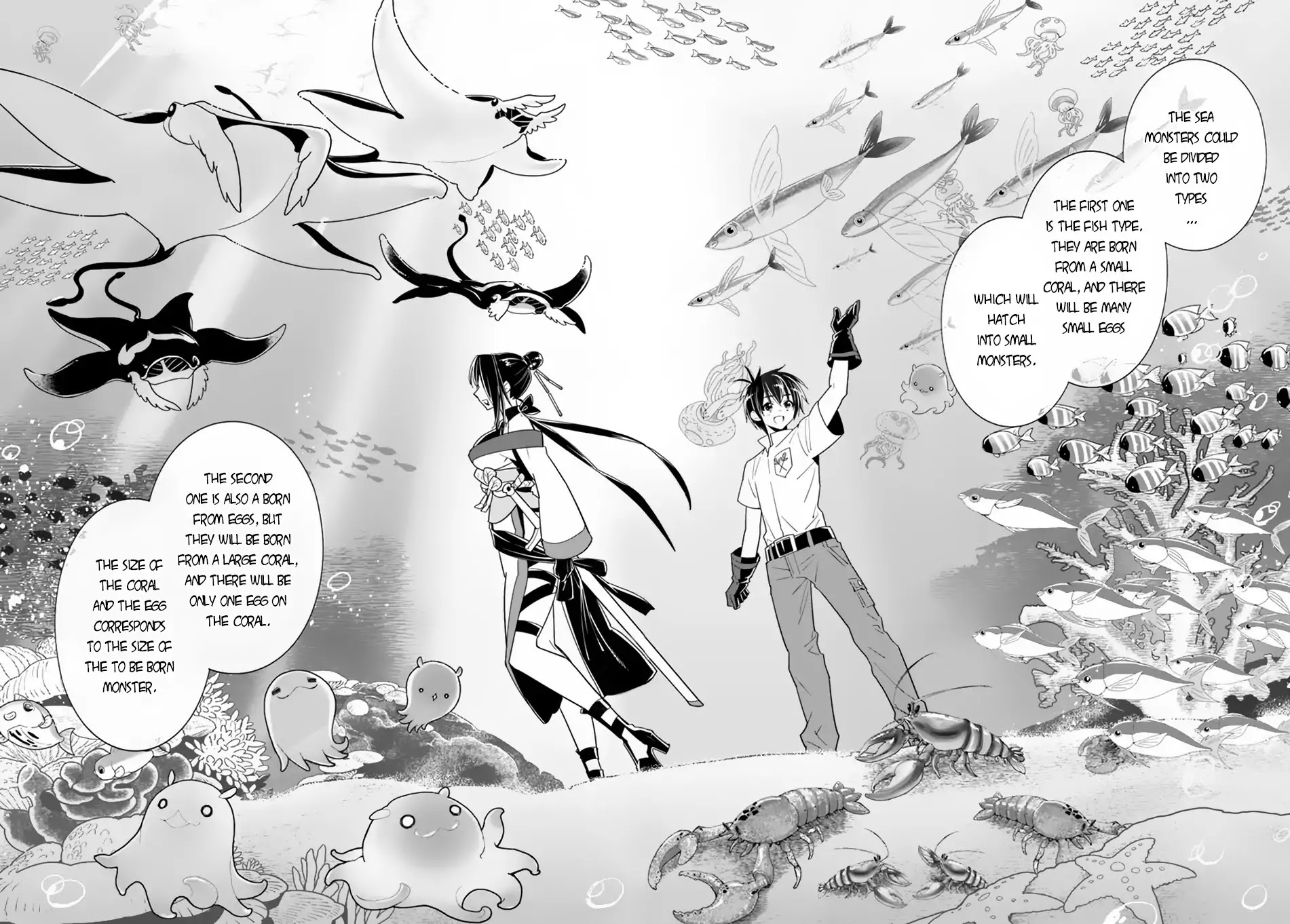 Isekai desu ga Mamono Saibai shiteimasu. Chapter 23 page 13 - Chapter 23: A big Egg