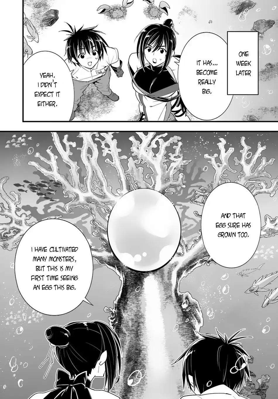 Isekai desu ga Mamono Saibai shiteimasu. Chapter 23 page 16 - Chapter 23: A big Egg