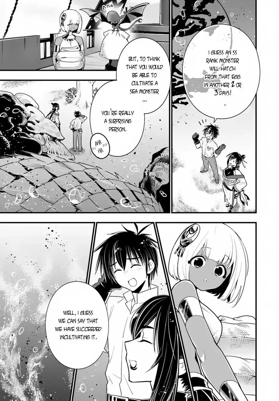 Isekai desu ga Mamono Saibai shiteimasu. Chapter 23 page 17 - Chapter 23: A big Egg