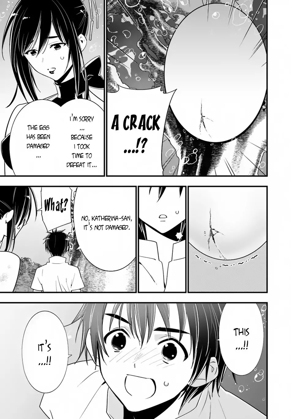 Isekai desu ga Mamono Saibai shiteimasu. Chapter 23 page 33 - Chapter 23: A big Egg