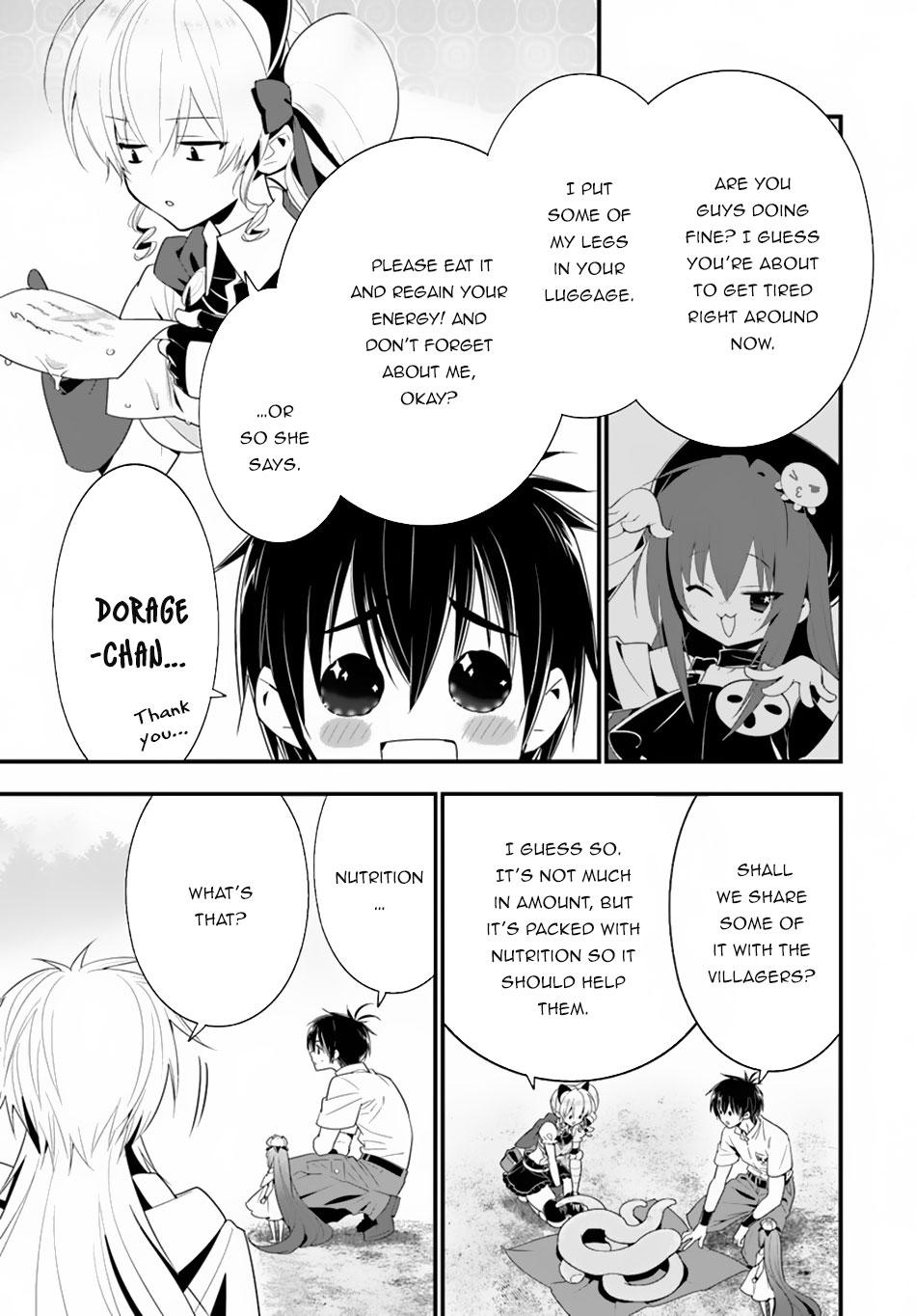 Isekai desu ga Mamono Saibai shiteimasu. Chapter 28 page 17 - Chapter 28