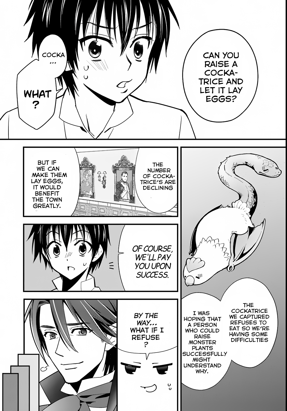 Isekai desu ga Mamono Saibai shiteimasu. Chapter 3 page 5 - Chapter 3