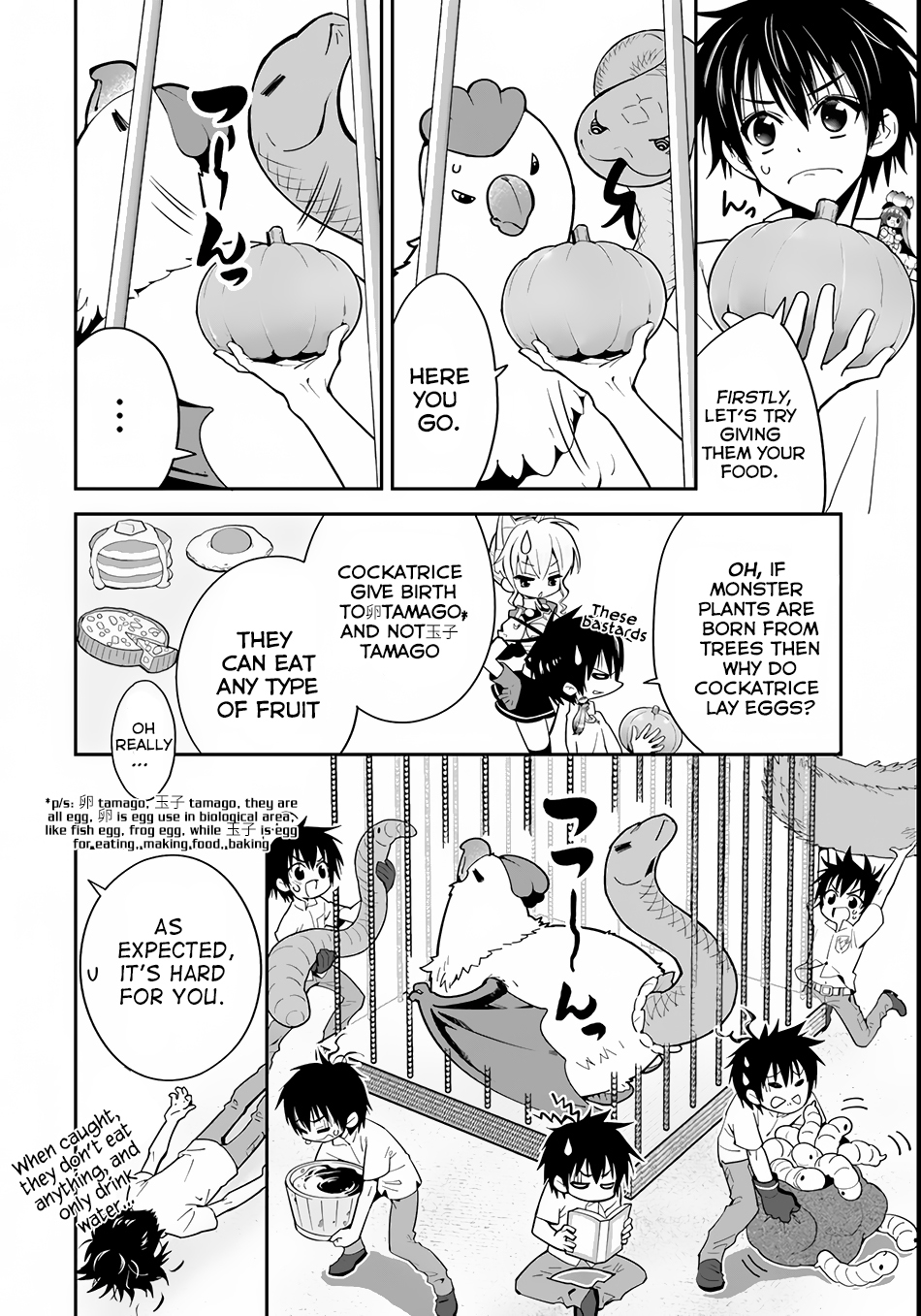 Isekai desu ga Mamono Saibai shiteimasu. Chapter 3 page 7 - Chapter 3