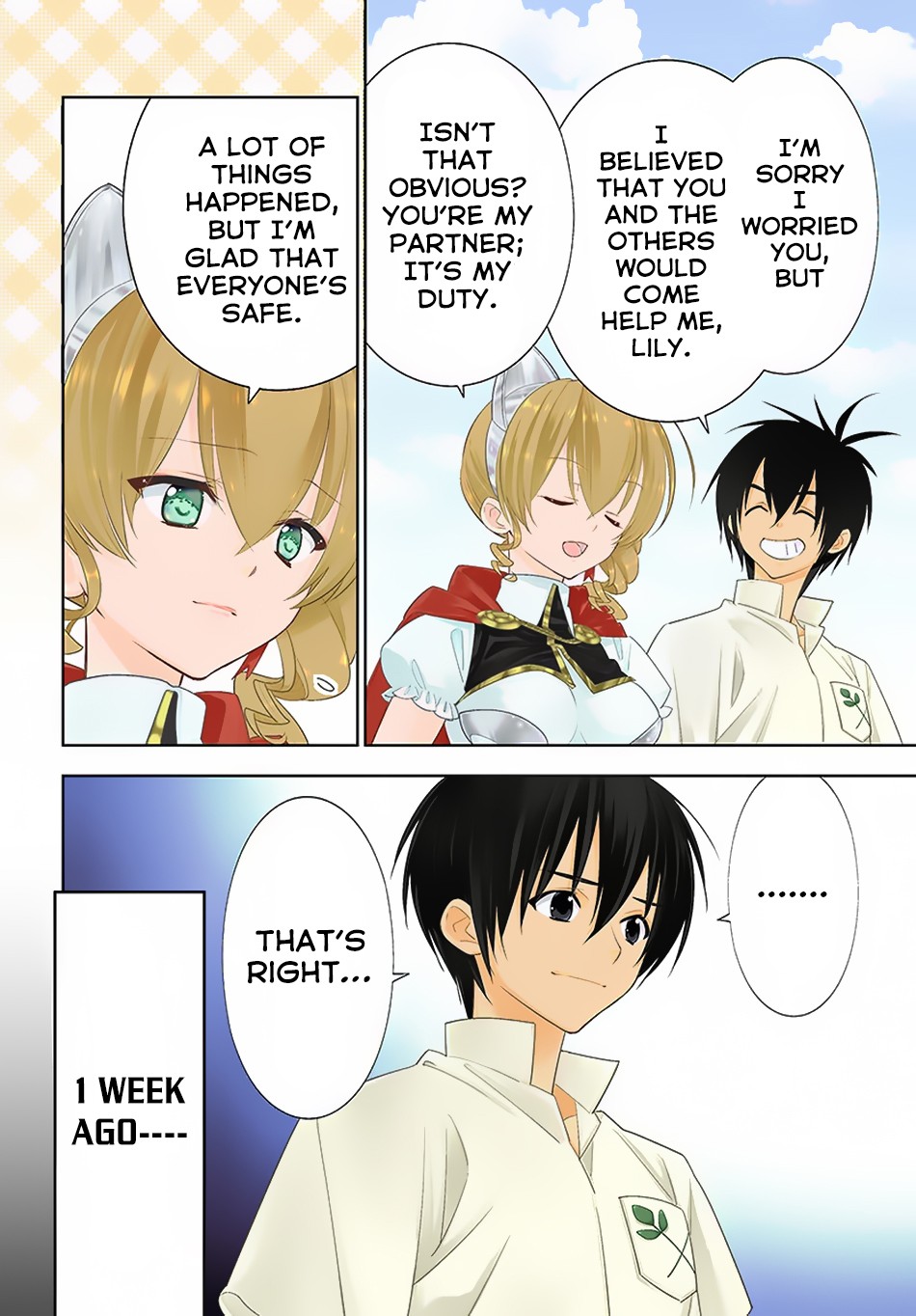 Isekai desu ga Mamono Saibai shiteimasu. Chapter 31 page 4 - Chapter 31: The Strongest Thread