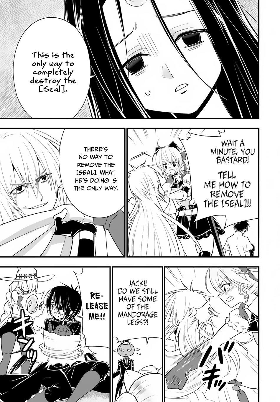 Isekai desu ga Mamono Saibai shiteimasu. Chapter 32 page 10 - Chapter 32: The Seal and a Farewell