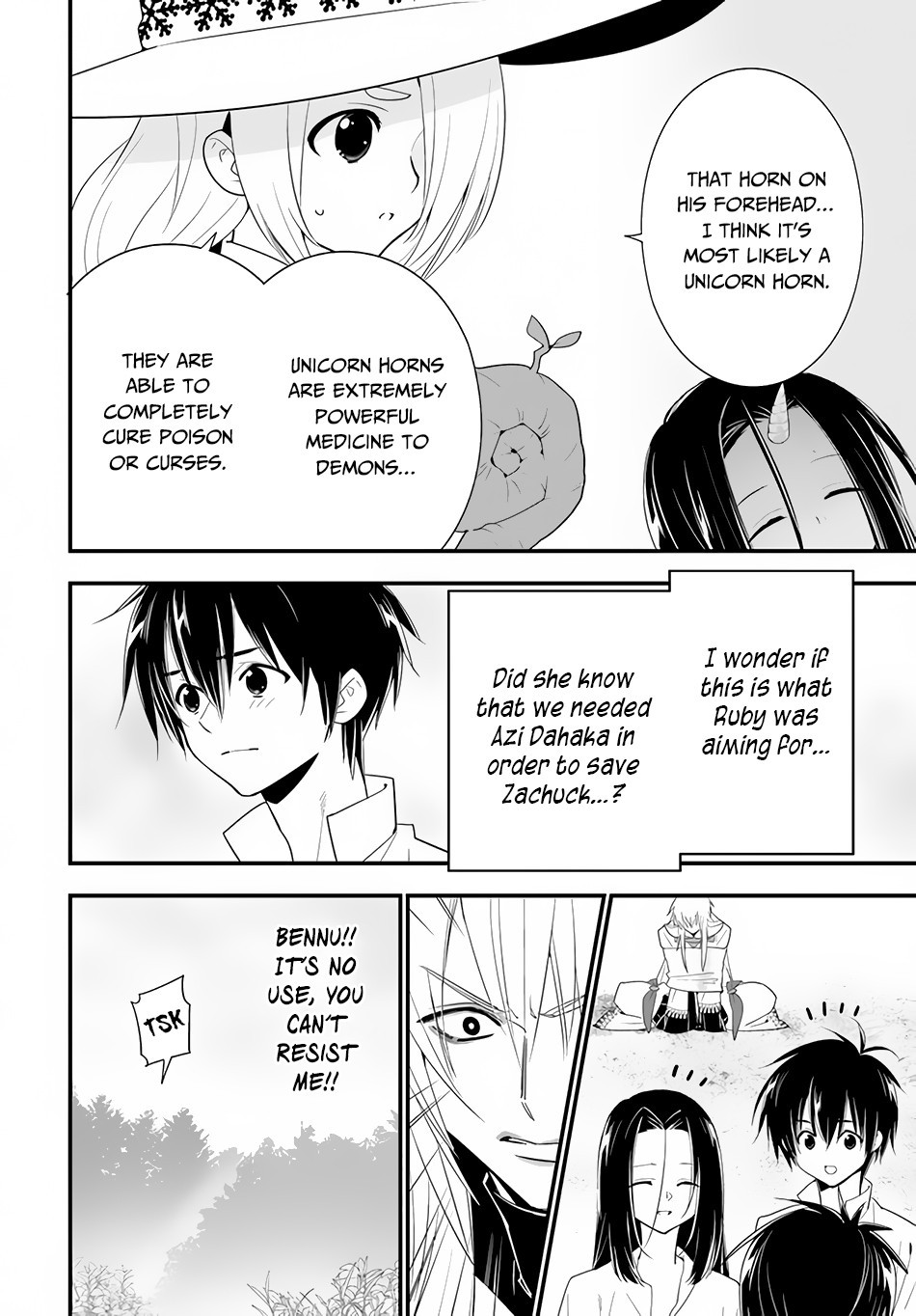 Isekai desu ga Mamono Saibai shiteimasu. Chapter 32 page 15 - Chapter 32: The Seal and a Farewell