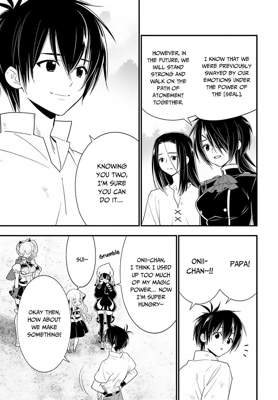 Isekai desu ga Mamono Saibai shiteimasu. Chapter 32 page 33 - Chapter 32: The Seal and a Farewell