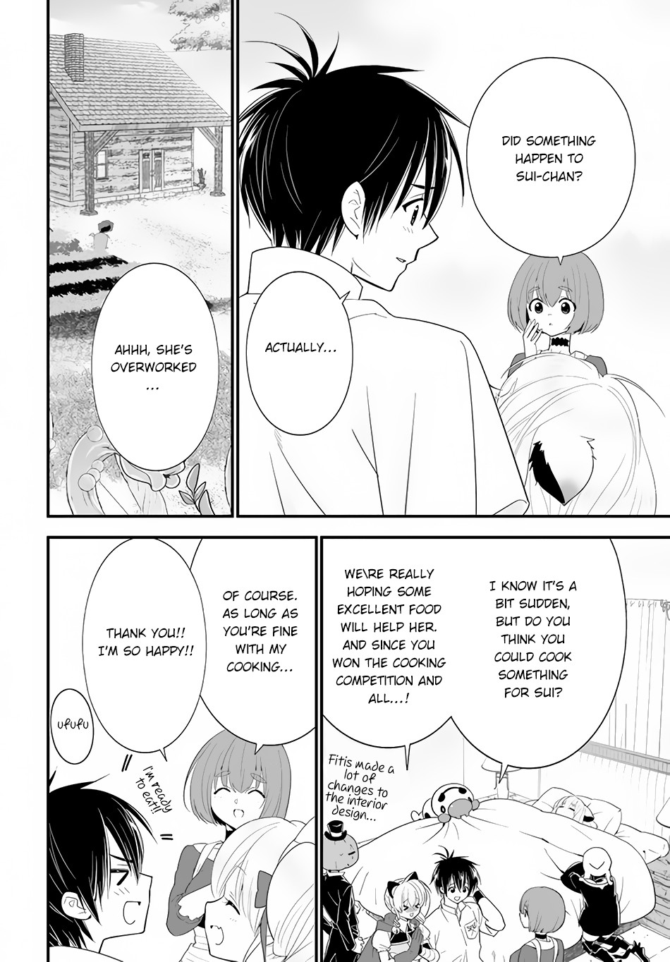 Isekai desu ga Mamono Saibai shiteimasu. Chapter 33 page 10 - Chapter 33: Let's Go Home