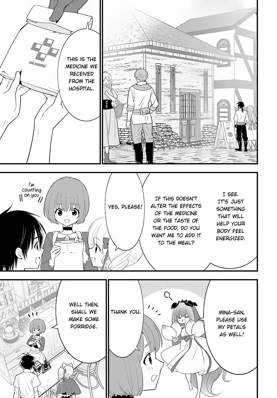Isekai desu ga Mamono Saibai shiteimasu. Chapter 33 page 11 - Chapter 33: Let's Go Home