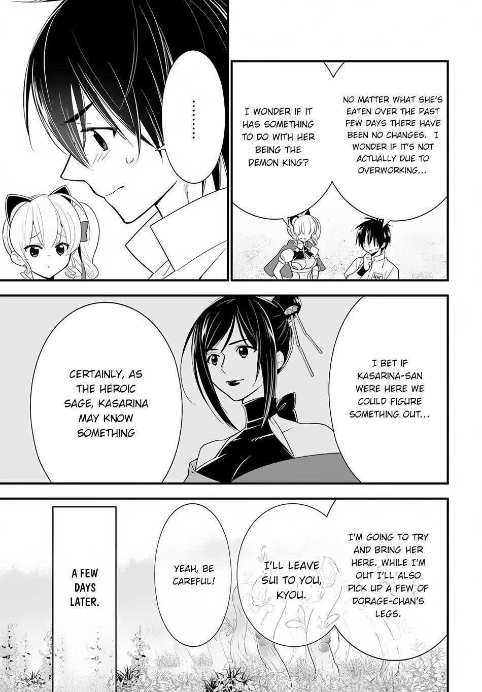 Isekai desu ga Mamono Saibai shiteimasu. Chapter 33 page 15 - Chapter 33: Let's Go Home