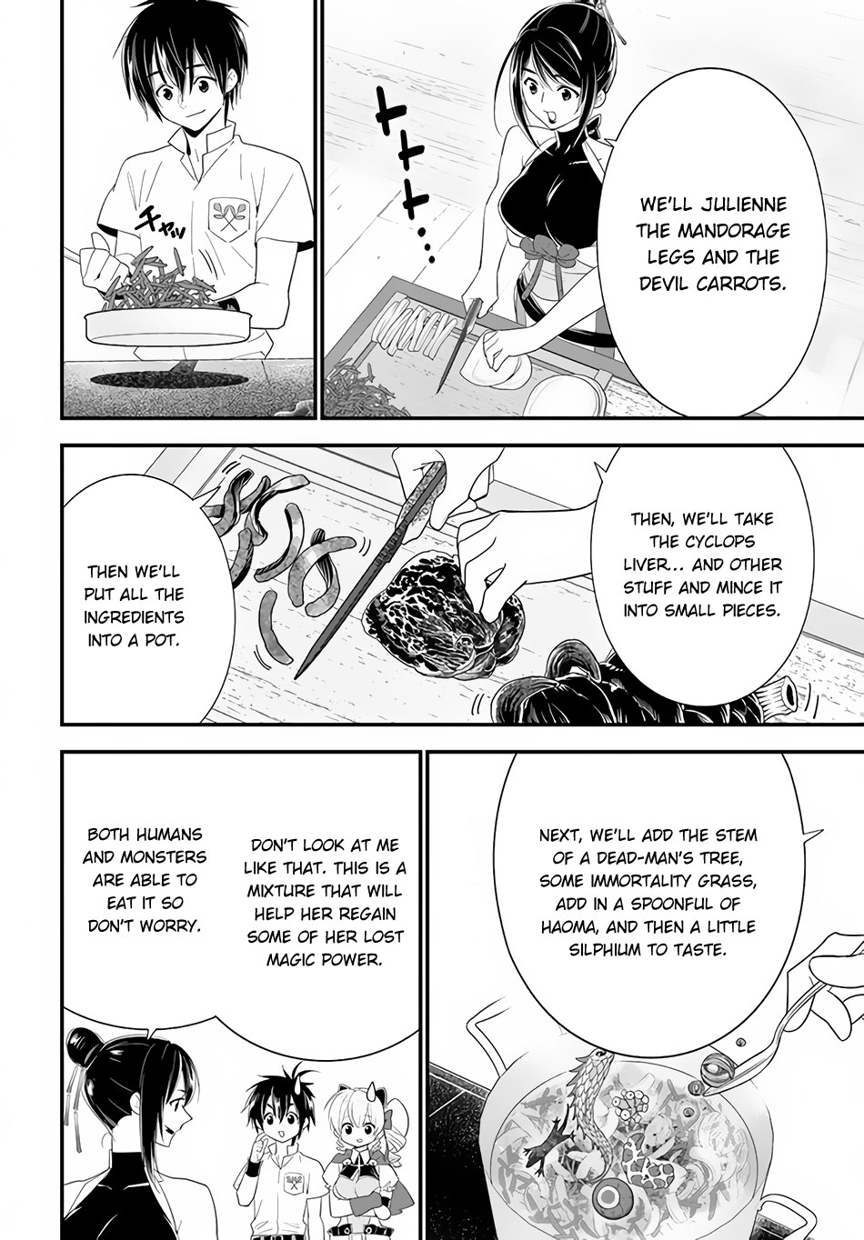 Isekai desu ga Mamono Saibai shiteimasu. Chapter 33 page 18 - Chapter 33: Let's Go Home