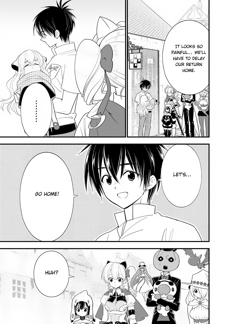 Isekai desu ga Mamono Saibai shiteimasu. Chapter 33 page 4 - Chapter 33: Let's Go Home