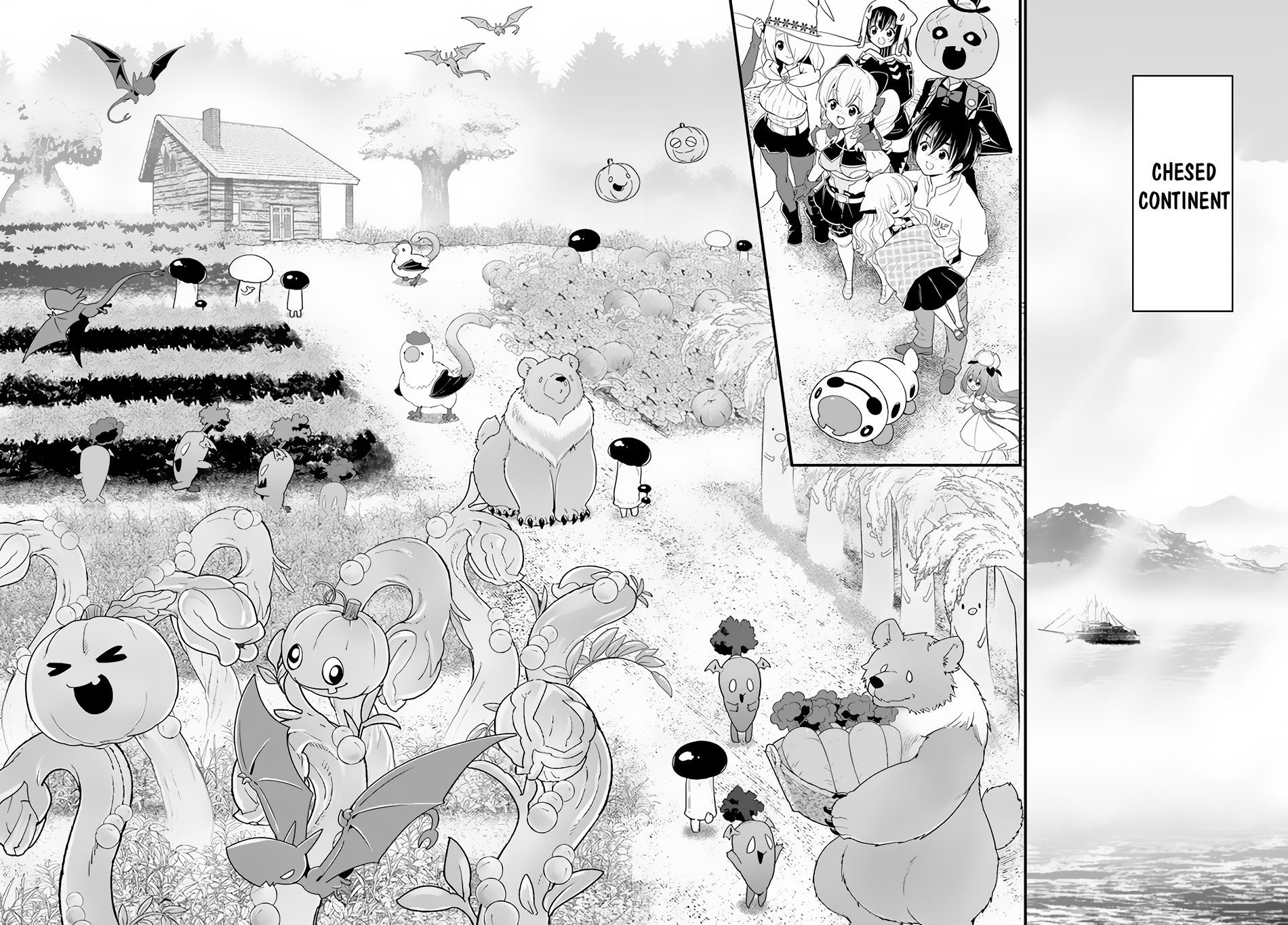 Isekai desu ga Mamono Saibai shiteimasu. Chapter 33 page 7 - Chapter 33: Let's Go Home
