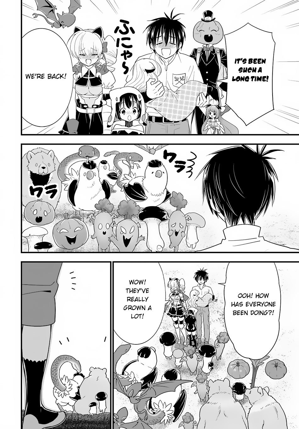 Isekai desu ga Mamono Saibai shiteimasu. Chapter 33 page 8 - Chapter 33: Let's Go Home