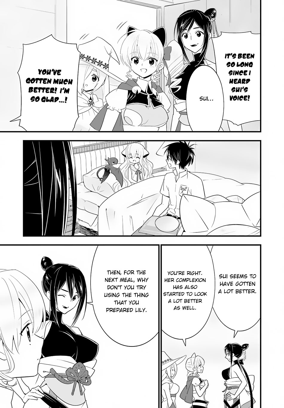 Isekai desu ga Mamono Saibai shiteimasu. Chapter 34 page 16 - Chapter 34: I Want to Help!
