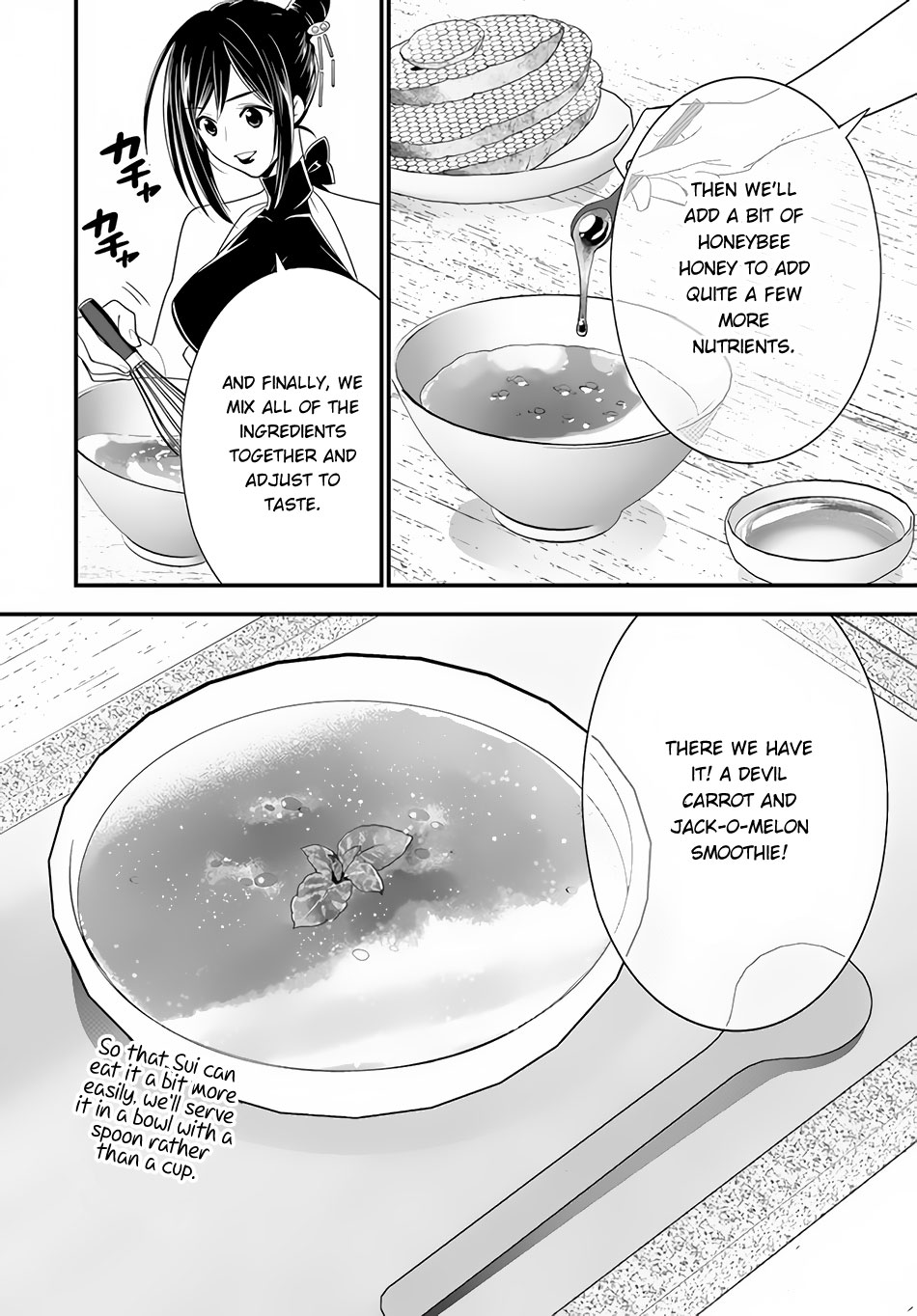 Isekai desu ga Mamono Saibai shiteimasu. Chapter 34 page 7 - Chapter 34: I Want to Help!
