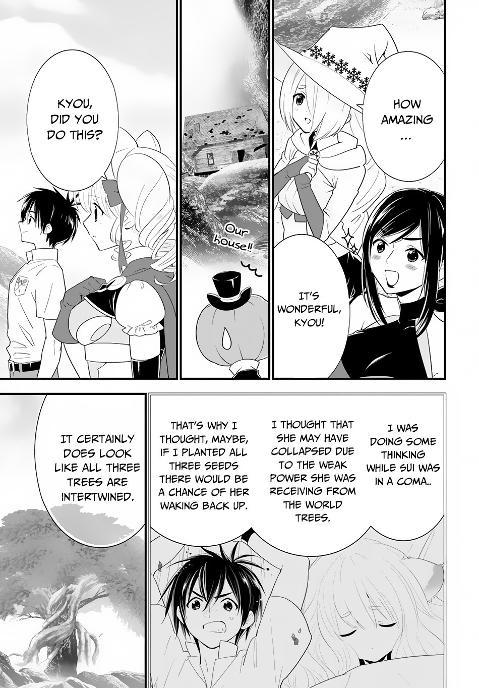 Isekai desu ga Mamono Saibai shiteimasu. Chapter 35 page 13 - Chapter 35: Goodbye, and Thank You [END]