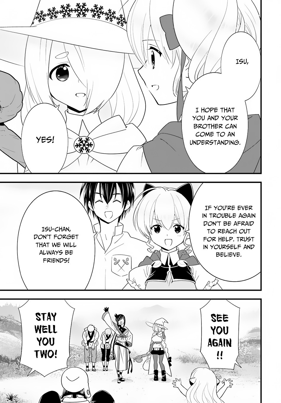 Isekai desu ga Mamono Saibai shiteimasu. Chapter 35 page 17 - Chapter 35: Goodbye, and Thank You [END]