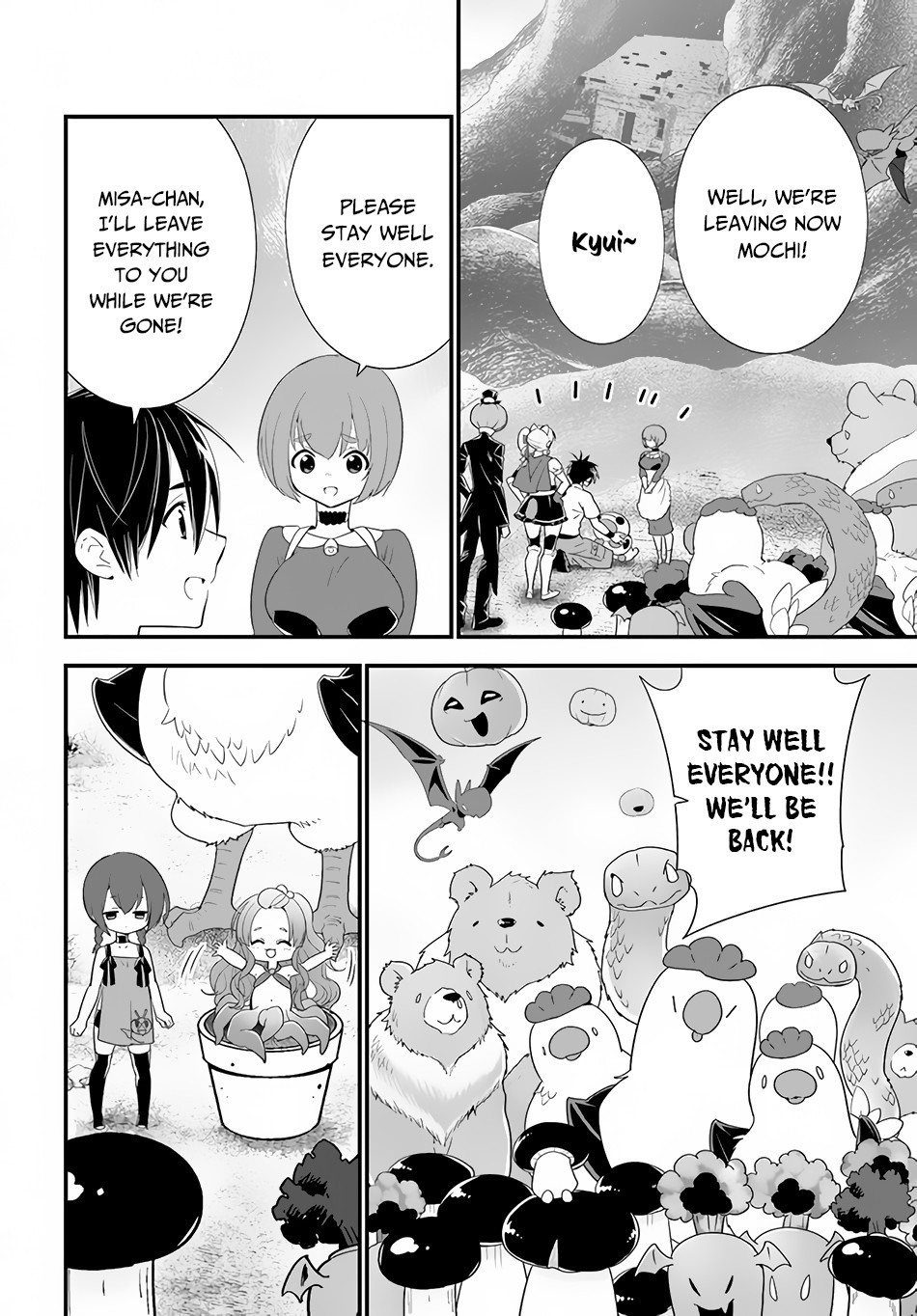Isekai desu ga Mamono Saibai shiteimasu. Chapter 35 page 22 - Chapter 35: Goodbye, and Thank You [END]