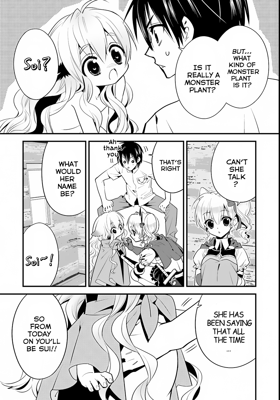 Isekai desu ga Mamono Saibai shiteimasu. Chapter 5 page 5 - Chapter 5