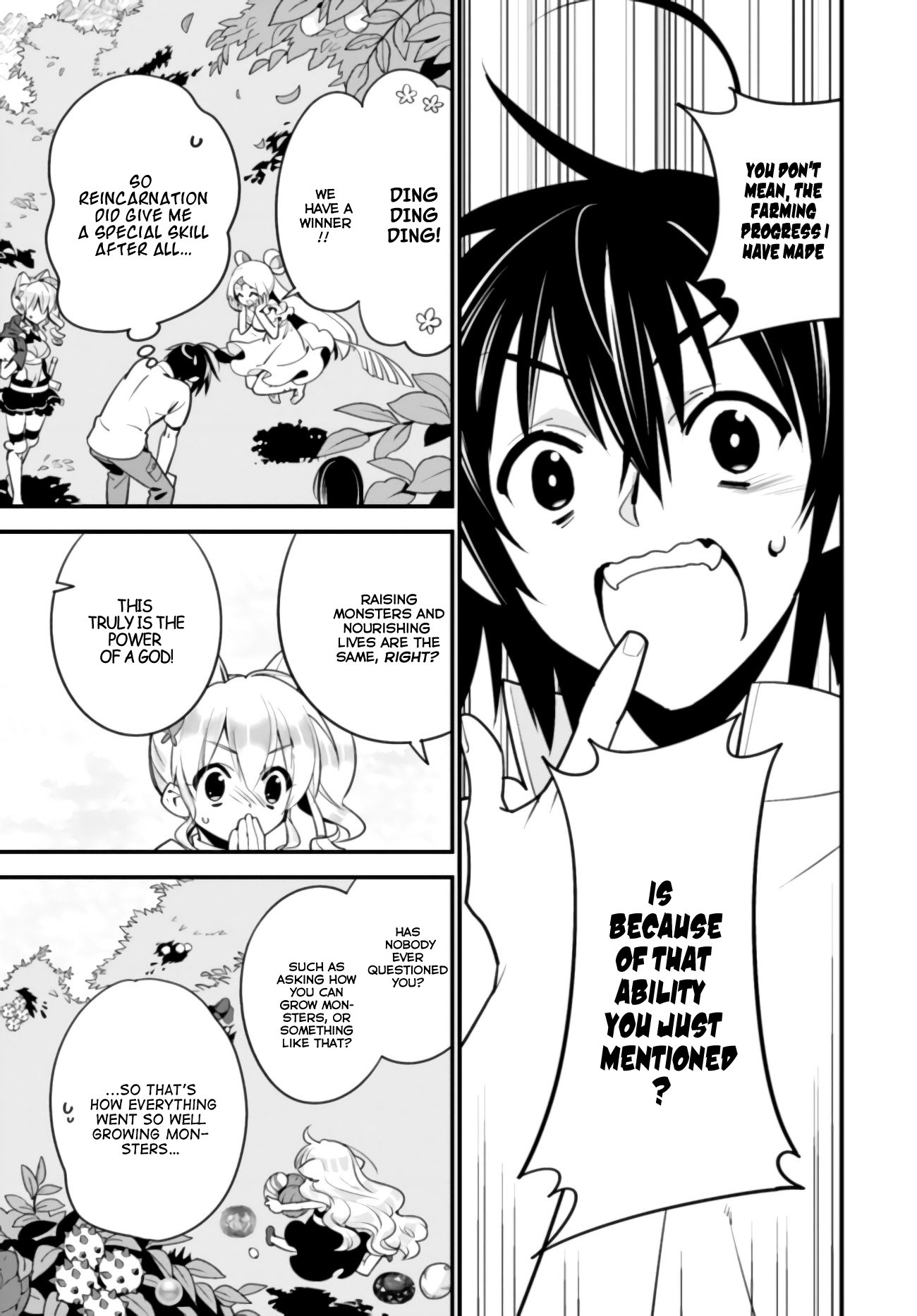 Isekai desu ga Mamono Saibai shiteimasu. Chapter 7 page 22 - Chapter 7