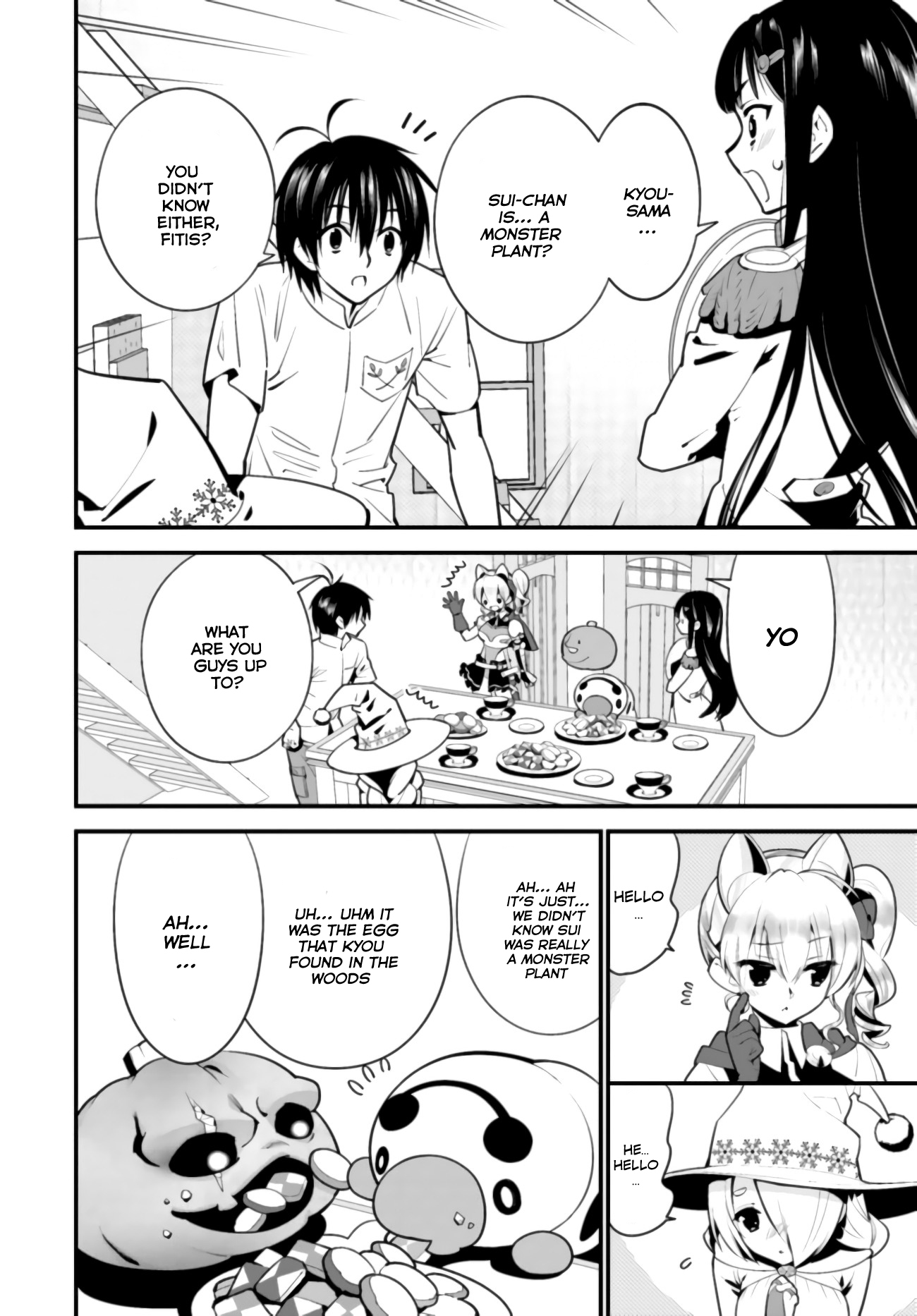 Isekai desu ga Mamono Saibai shiteimasu. Chapter 7 page 4 - Chapter 7