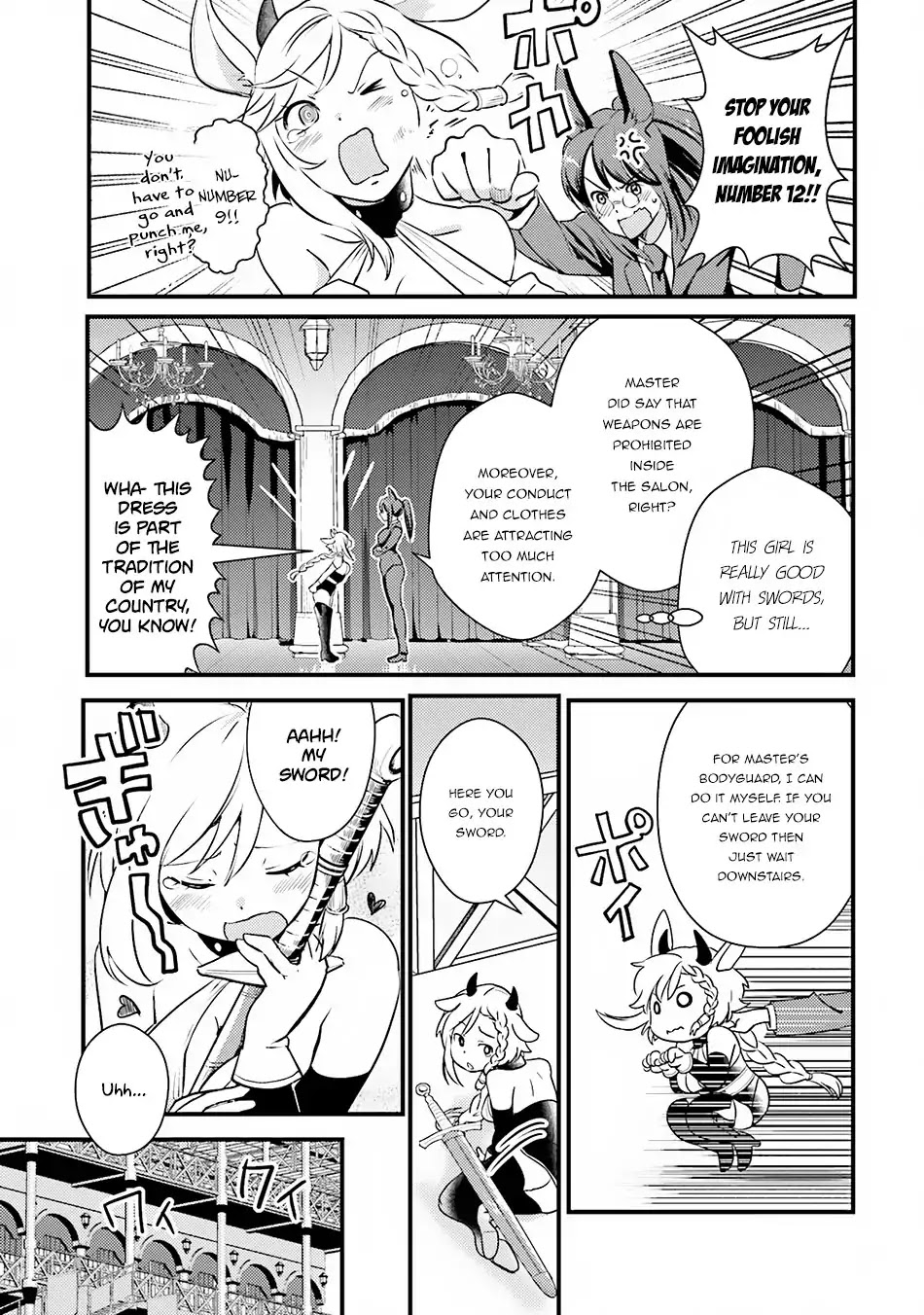 Isekai Ekisha no Kissaten Chapter 10 page 12 - Chapter 10: A Swordswoman Guided by the Sausage