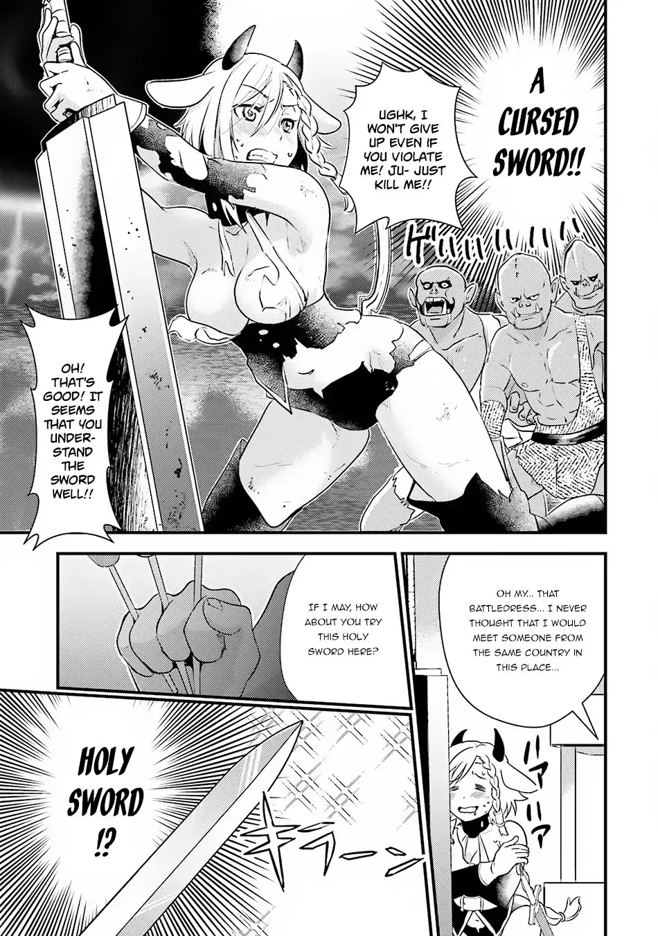 Isekai Ekisha no Kissaten Chapter 10 page 14 - Chapter 10: A Swordswoman Guided by the Sausage