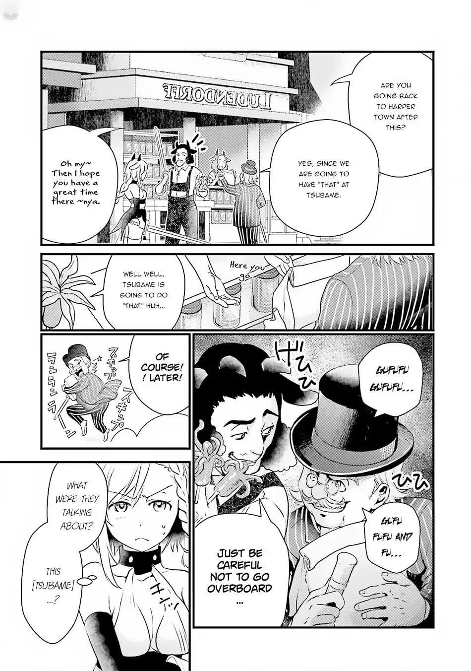 Isekai Ekisha no Kissaten Chapter 10 page 18 - Chapter 10: A Swordswoman Guided by the Sausage