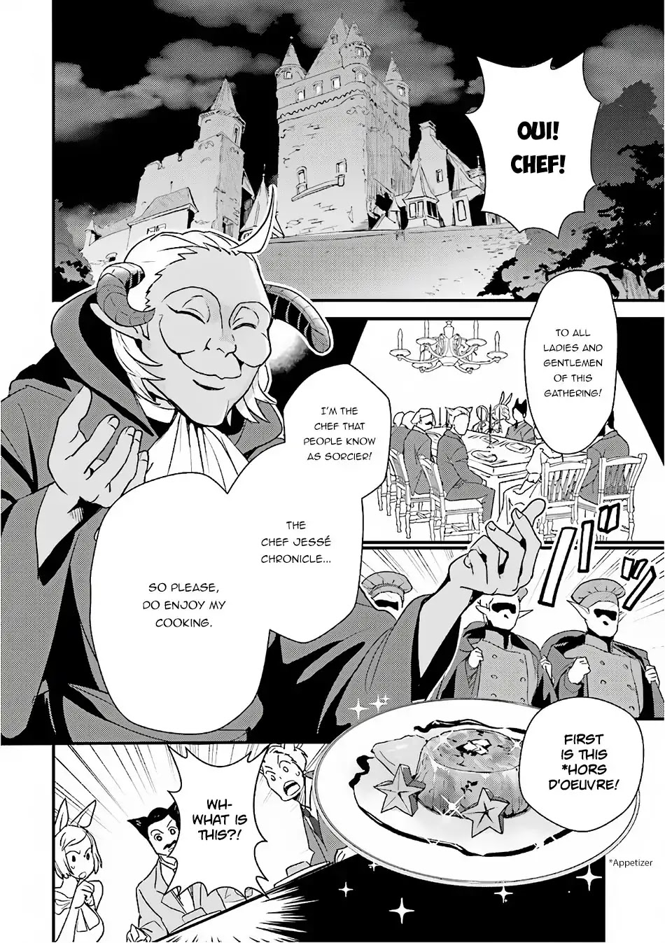 Isekai Ekisha no Kissaten Chapter 12 page 14 - Chapter 12: Darkness' Ecstasy and Medicinal Porridge