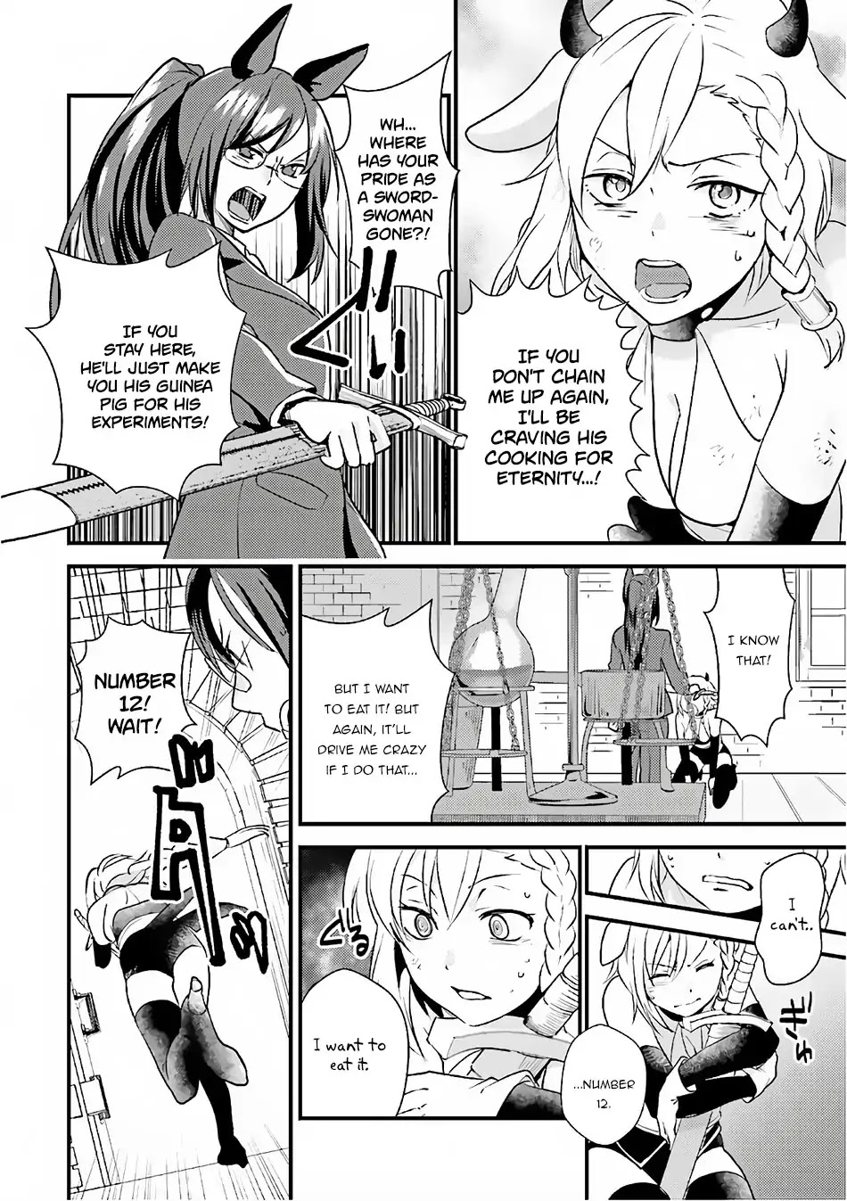 Isekai Ekisha no Kissaten Chapter 12 page 20 - Chapter 12: Darkness' Ecstasy and Medicinal Porridge