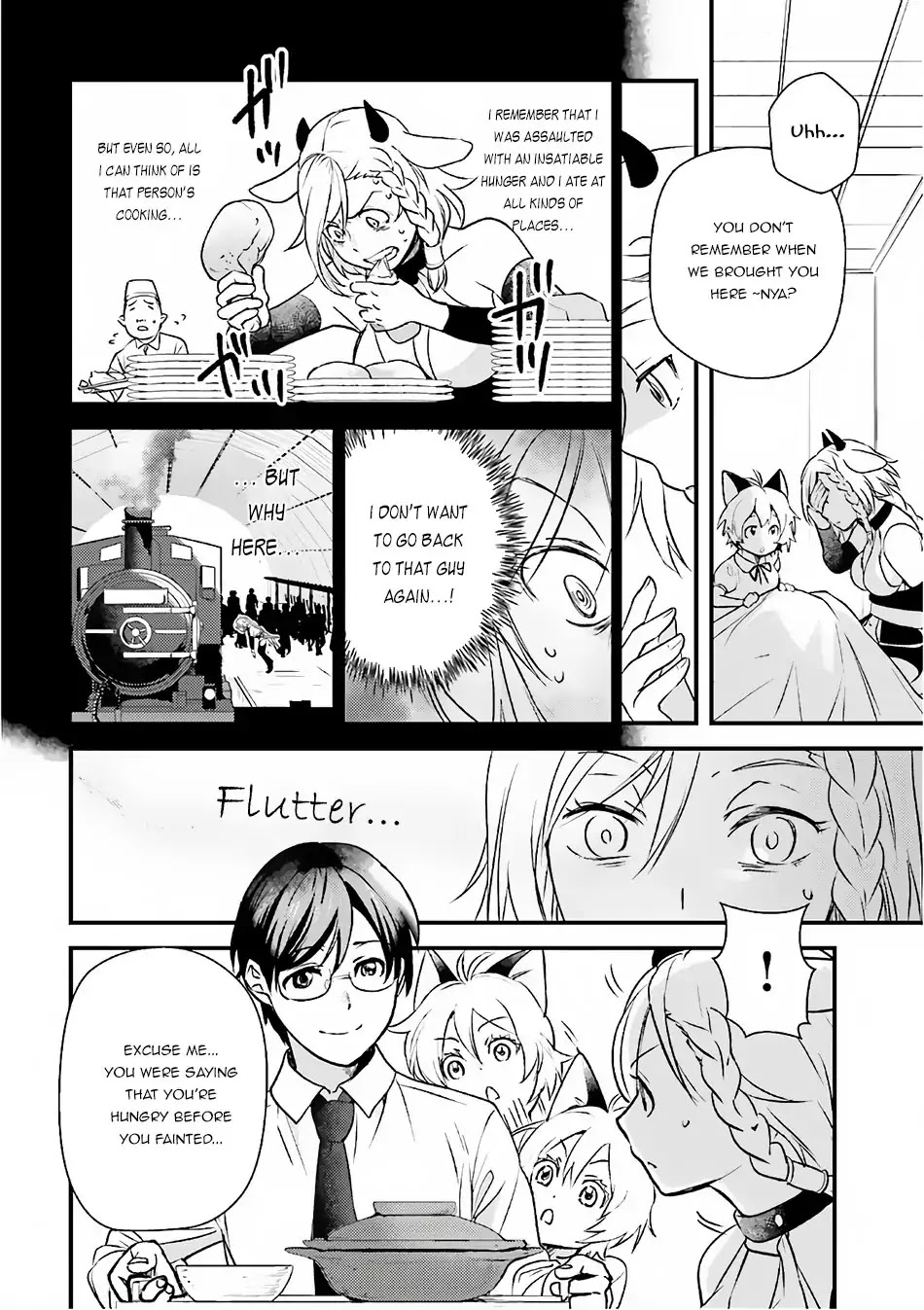 Isekai Ekisha no Kissaten Chapter 12 page 24 - Chapter 12: Darkness' Ecstasy and Medicinal Porridge
