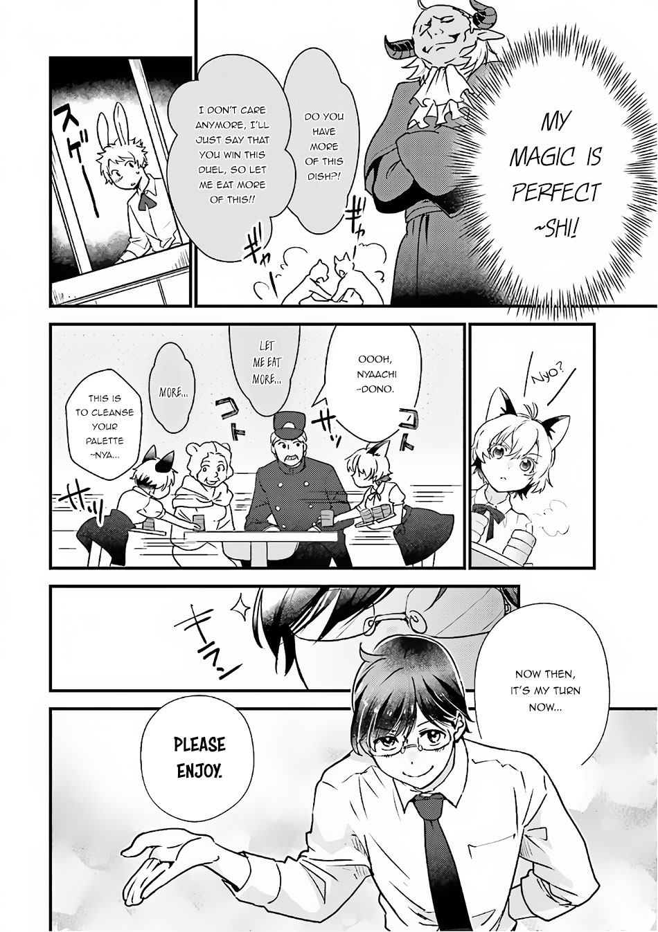 Isekai Ekisha no Kissaten Chapter 13 page 20 - Chapter 13: A Certain Victory Indian Iron plate